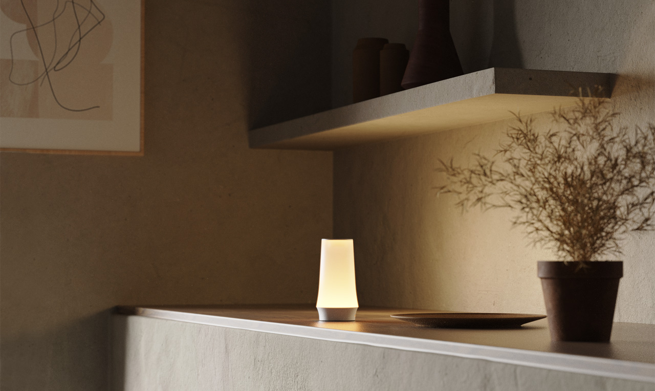 A quiet glow that gently grounds you